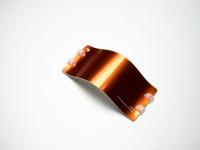 Виниловая плёнка IRISTEK Crystal Metallic Orange (кристальный металлик оранжевый), QMD0
