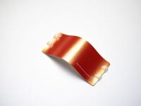 Виниловая плёнка IRISTEK Matte Diamond Orange With Gold (алмазный оранжевый с золотом), DID3