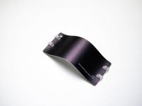Виниловая плёнка IRISTEK Matte Metallic Black With Purple (черный с фиолетовым бриллиантом), MEK7